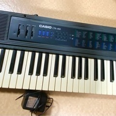 【お譲り済】 CASIO CTK-450 キーボード/電子ピアノ 
