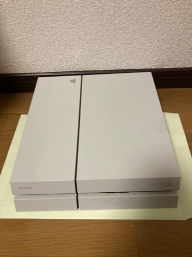 PS4白 500GB コントローラー2台 マイク付き