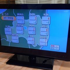 受渡完了　地デジ液晶テレビ　ST-19DTV　18.5インチ