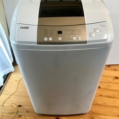 【決まりました】ハイアール Haier 洗濯機 7Kg 風乾燥機...
