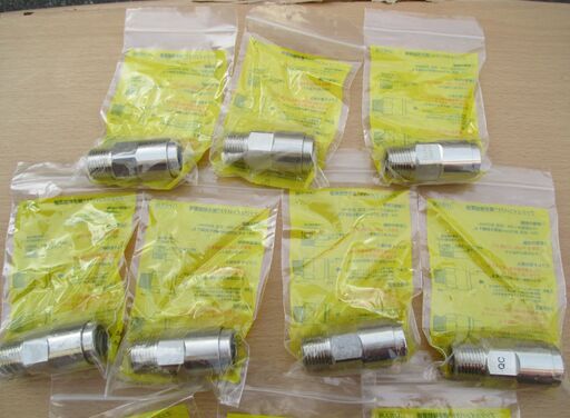 ☆日立金属 HITACHI プッシュインパクト継手接続要領 LIA 10A×22P QC LPガス用◆10個セット・ひょうたん印