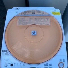 ☆ 動作〇 ☆ 洗濯機 SHARP ES-TX72-D 7kg 幅600x奥行650x高さ1025