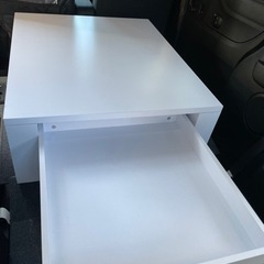 電動ネイルチェア用ステージ（ホワイト）H30cmタイプ