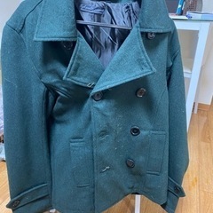 グリーンのコート