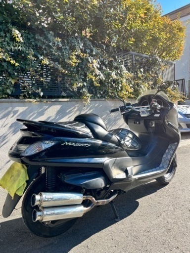 ヤマハ グランド マジェスティ 250 前後タイヤほぼ新品 オイルプラグ