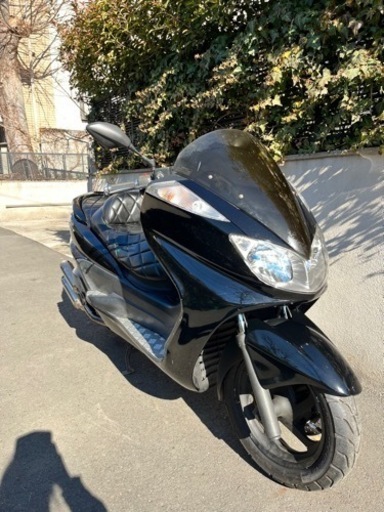 ヤマハ グランド マジェスティ 250 前後タイヤほぼ新品 オイルプラグ