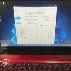 N E C  L A V E  L L750 ／j  Windows11 pro 64 core i7 中古ノートパソコン NEC LL750/J Windows11+office 爆速SSD512GB 高
