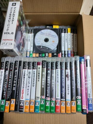 PS3ソフト56本大量まとめ売り