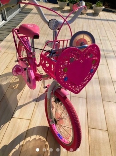 ドキドキプリキュア　子供自転車　女の子　16インチ