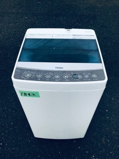 ④✨2019年製✨1842番 ノジマ✨全自動洗濯機✨EM-L50S2