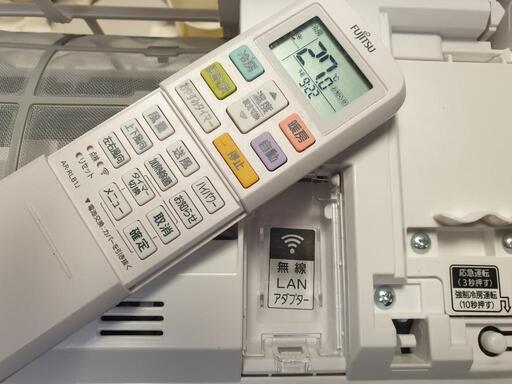 ☆ご予約済み、◎設置込み、2022年製 富士通 AS-C221LBK 〜6畳