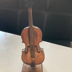 アンティーク　バイオリン　鉛筆削り　置き物