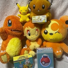 ポケモンぬいぐるみ・時計・貯金箱など