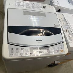 洗濯機　No.5373　ナショナル　2007年製　8kg　NA-...