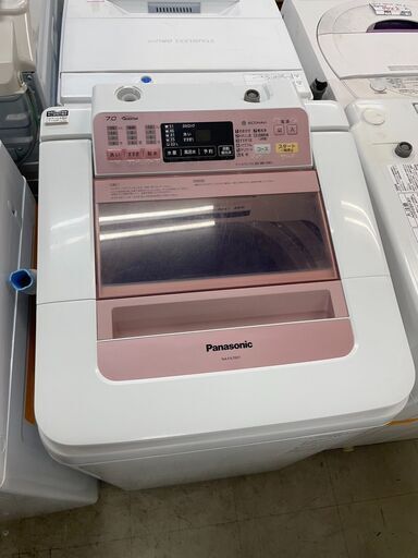 洗濯機　No.5374　Panasonic　2014年製　7kg　NA-FA70H1　【リサイクルショップどりーむ荒田店】
