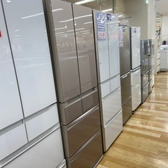 6ヶ月保証付き！MITSUBISHIの6ドア冷蔵庫売ります！！！...