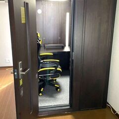 倉庫整理セール中！設置費込みの中古防音室(-35db)!! アビテックス1.5畳!!個人練習、配信、テレワーク、レコーディング等