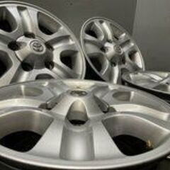  TOYOTA トヨタ ランクル100 中期 純正ホイール 17インチ 4本 8J5HPCD150+60　(VHV688)_画像1TOYOTA トヨタ ランクル100 中期 純正ホイール 17インチ 4本 8J5HPCD150+60　(VHV688)_画像2TOYOTA トヨタ ランクル100 中期 純正ホイール 17インチ 4本 8J5HPCD150+60　(VHV688)_画像3TOYOTA トヨタ ランクル100 中期 純正ホイール 17インチ 4本 8J5HPCD150+60　(VHV688)_画