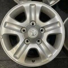  TOYOTA トヨタ ランクル100 中期 純正ホイール 17インチ 4本 8J5HPCD150+60　(VHV688)_画像1TOYOTA トヨタ ランクル100 中期 純正ホイール 17インチ 4本 8J5HPCD150+60　(VHV688)_画像2TOYOTA トヨタ ランクル100 中期 純正ホイール 17インチ 4本 8J5HPCD150+60　(VHV688)_画像3TOYOTA トヨタ ランクル100 中期 純正ホイール 17インチ 4本 8J5HPCD150+60　(VHV688)_画