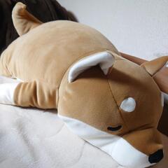 【ほぼ新品】抱き枕 柴犬 約73cm
