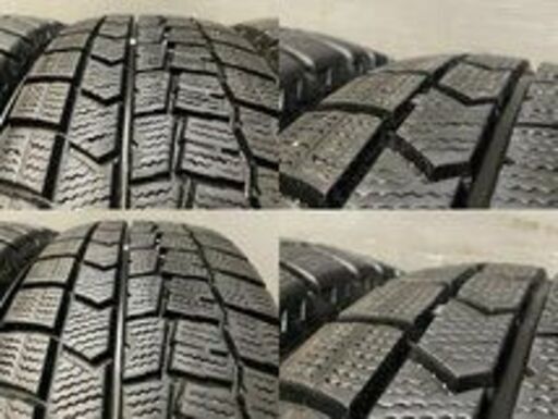DUNLOP WINTER MAXX WM02 175/65R15 15インチ スタッドレス 4本 2019年製 ポルテ スペイド スイフト ミニ等　(VTI631) クレジットカード QRコード決済可能