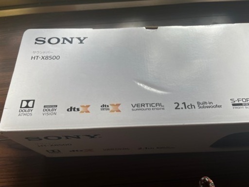 値下げ SONY HT-X8500ホームシアターサウンドバー - オーディオ