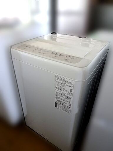 洗濯機 5kg 2021年製 高年式【 Panasonic /NA-F50B14 】★配送・設置します★ 家電 一人暮らし 単身用
