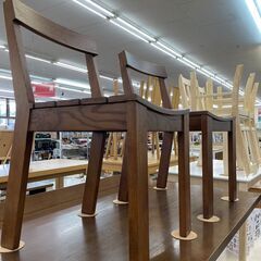 💛unico(ウニコ) STRADA-X(ストラーダイクス) ダイニング4点セット ⭐定価￥116,970⭐ タモ材(アッシュ材)使用💛