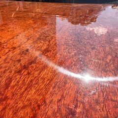 一枚板の大きな座卓 脚取り外し可 無垢 151×88×33㎝ 板厚4.5cm  /  AJ-0410-1F