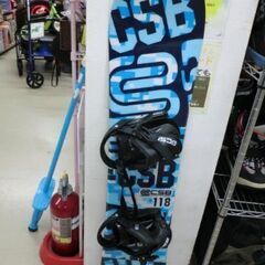 ジモティ来店特価!!! スノーボード　CSB　　J-0165　