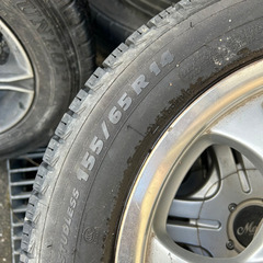 スタッドレス　アルミホイルセット　4本