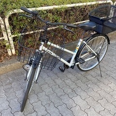 自転車(買い物しやすい仕様)
