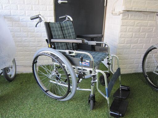 中古】 車イス NICK 自走式 左右タイヤ新品交換済み その他
