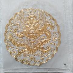 【ネット決済・配送可】韓国刺繍　金龍