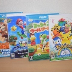 Wii U　ゲームソフト　ポケモン　ヨッシー　マリオ　ドンキーコング