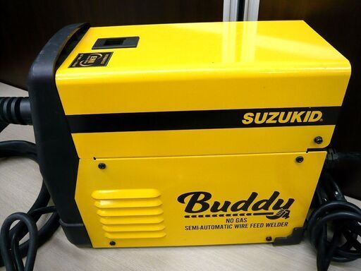 通電のみ確認 100V専用インバータノンガス半自動溶接機 SUZUKID