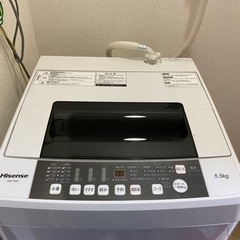 Hisense 洗濯機　5.5kg