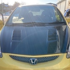 ホンダ GDフィット カーボンボンネット