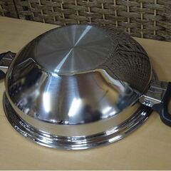 アムウェイ クィーンウォック 4.6L 両手鍋 28cm 大型 IH対応 Amway