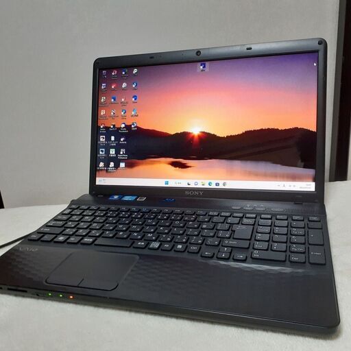 （2/9）【取引中です】SONY　VAIO　15インチ　SSD　i5　6GB　カメラ　Wi-Fi　ブルーレイ　テンキー付き　Windows11