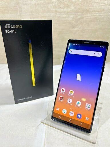 【苫小牧バナナ】SAMSUNG/サムスン SC-01L docomo/ドコモ Galaxy Note9 128GB Ocean Blue 動作品 状態良好 判定〇♪