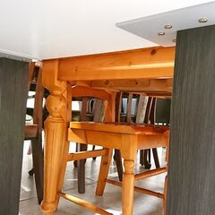 シギヤマ家具｜NEVAN｜UV塗装｜ダイニング5点セット
