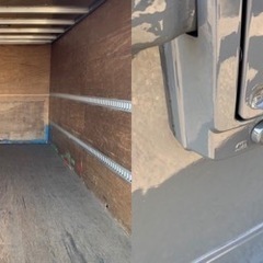 No.722 アルミバン 3ｔ 車  アルミ 箱 バイク 倉庫 トラック コンテナ 米 保管庫 物置 DIY