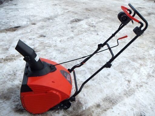 【自社配送は札幌市内限定】アルファ工業株式会社 電動除雪機 Snow Elephant/スノーエレファント D-1000 動作OK 中古【USED】