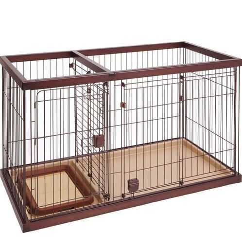 ペットケージ ペティオドッグルーム 屋根無し ペット用品 幅124cm自社配送時代引き可※現金、クレジット、スマホ決済対応※