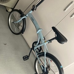 【無料】【パンク】折り畳み自転車