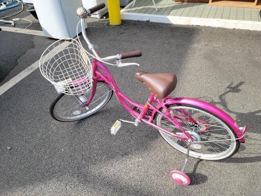 子供用　20インチ自転車　防犯登録可　中古　リサイクルショップ宮崎屋佐土原店23.1.31ｋ