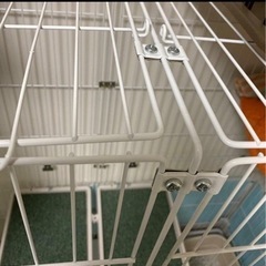 キャットケージ　猫　ケージ　大型　Sクラス　C-03 ホワイト ペットゲージ ペット用品