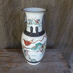 中国古陶磁器　清代～民国期　成化年造　花瓶