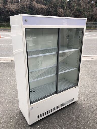 ☆中古品 サンデン冷蔵ショーケース MUS-152XE 2014年 100V 290L 980ｘ400ｘ1480ｍｍ 動作問題なし 厨房 ☆